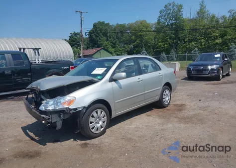 2003 Toyota Corolla Le из США, поврежденный, VIN JTDBR32E932010818